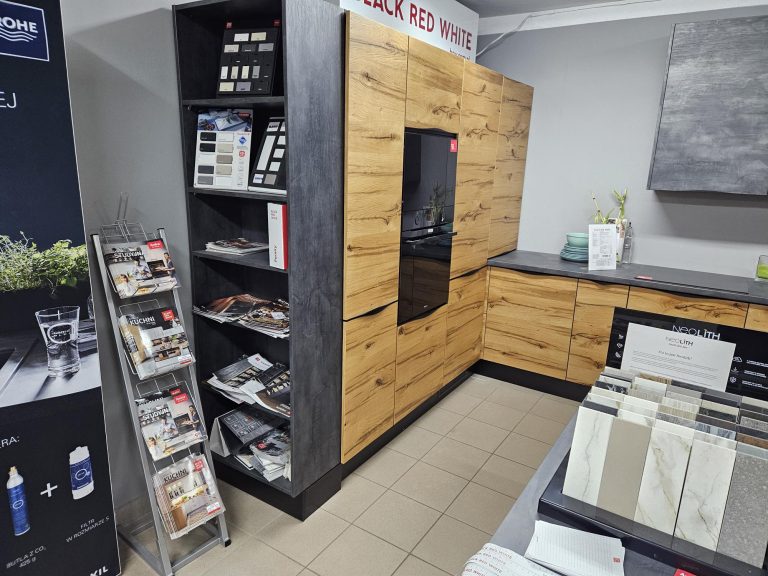 Kuchnie na wymiar Siedlce — MC-Kuchnie, autoryzowane studio Black Red White