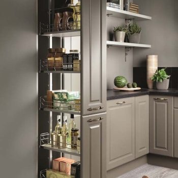 Kuchnia Senso Kitchens Sentima w kolorze lava mat — klasyczna kuchnia na wymiar, MC-Kuchnie Siedlce
