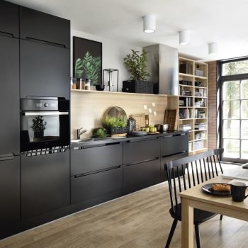 Kuchnia Senso Kitchens Capital Saperavi — nowoczesna kuchnia na wymiar bez uchwytów, MC-Kuchnie Siedlce