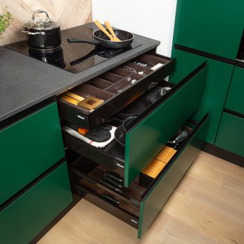 Kuchnia Senso Kitchens Capital Elysee — nowoczesna kuchnia na wymiar bez uchwytów, MC-Kuchnie Siedlce